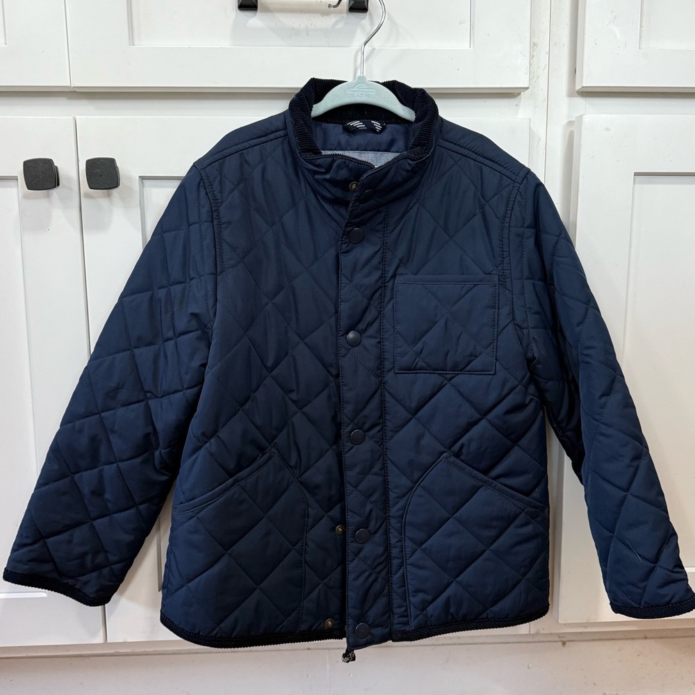 J Crew Boys' quilted field jacket